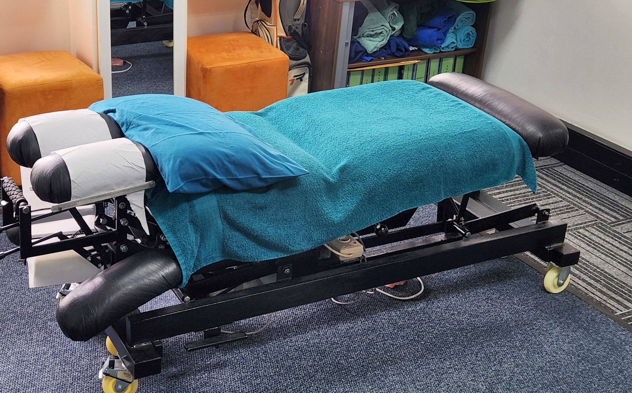 The treatment table